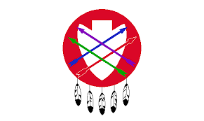 Peoria Tribe of Oklahoma Flag – authentic Native American tribal flag