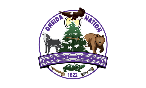 Oneida Nation of Wisconsin Flag – authentic Native American tribal flag