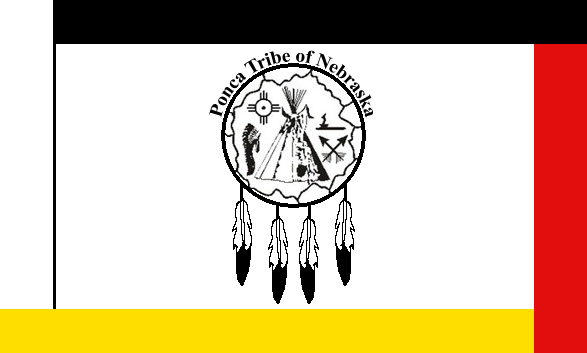 Ponca Tribe of Nebraska Flag – authentic Native American tribal flag