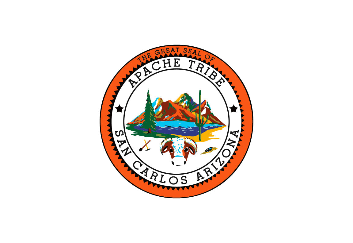 San Carlos Apache Flag – authentic Native American tribal flag
