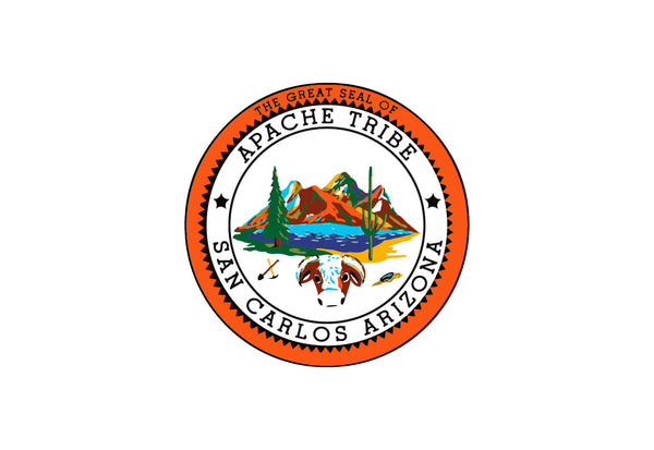 San Carlos Apache Flag – authentic Native American tribal flag