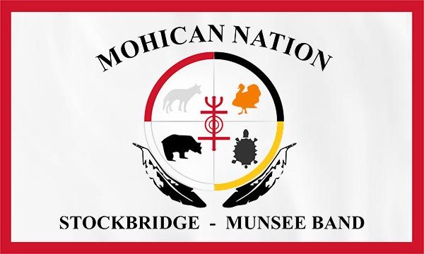 Stockbridge-Munsee -Mohican Nation Flag – authentic Native American tribal flag