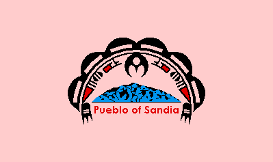 Sandia Pueblo Flag – authentic Native American tribal flag