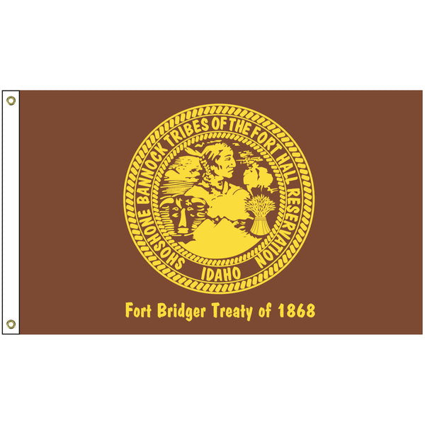 Shoshone Bannock Tribe Flag – authentic Native American tribal flag