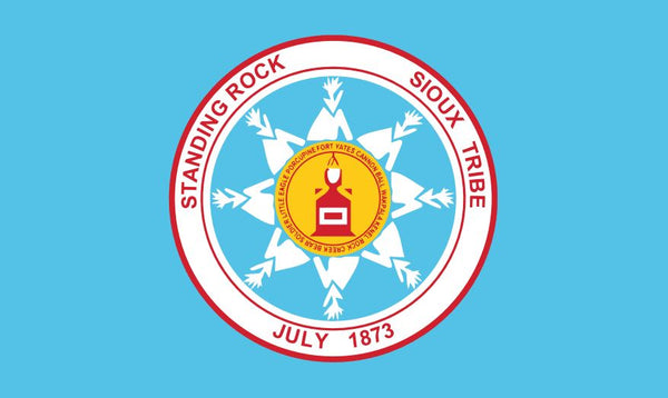 Standing Rock Sioux Tribe Flag – authentic Native American tribal flag