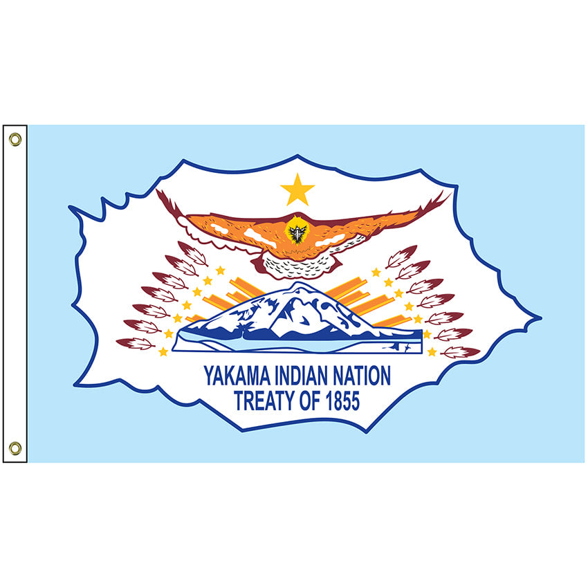 Yakama Nation Tribe Flag – authentic Native American tribal flag