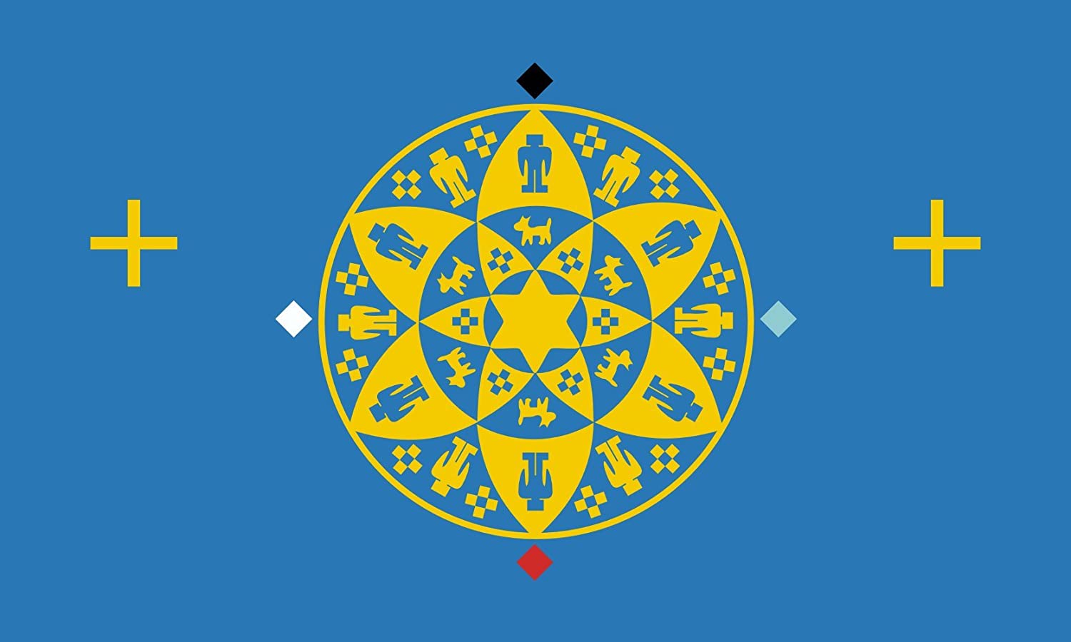 Yavapai-Prescott Tribe Flag – authentic Native American tribal flag
