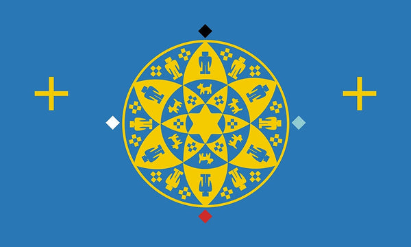 Yavapai-Prescott Tribe Flag – authentic Native American tribal flag