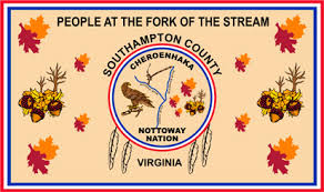 Cheroenhaka-Nottoway Nation Flag – authentic Native American tribal flag