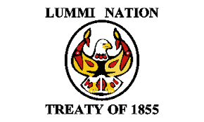Lummi Nation Tribal Flag – authentic Native American tribal flag
