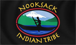 Nooksack Tribal Flag – authentic Native American tribal flag