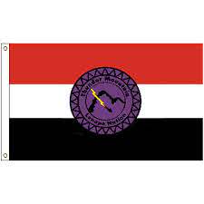 Thunder Mountain Lenape Nation Flag – authentic Native American tribal flag