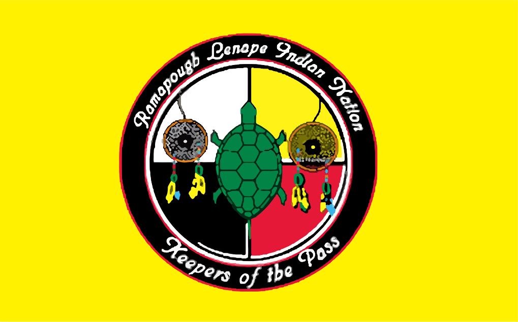 Ramapough Lenape Nation Flag – authentic Native American tribal flag