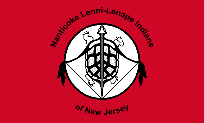 Nanticoke Lenni-Lenape Indians of New Jersey Flag – authentic Native American tribal flag