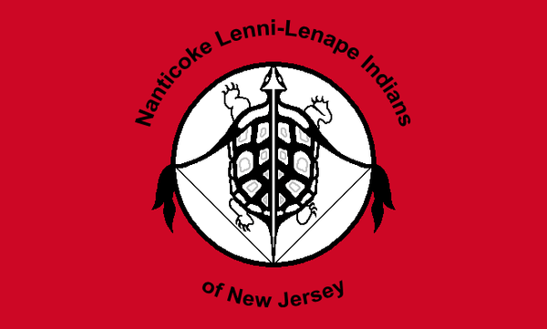 Nanticoke Lenni-Lenape Indians of New Jersey Flag – authentic Native American tribal flag