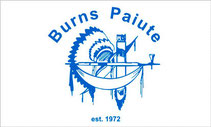 Burns Paiute Tribe Flag – authentic Native American tribal flag