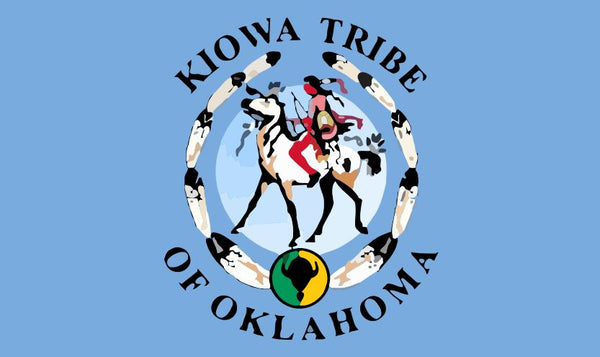 Kiowa Tribe of Oklahoma Flag – authentic Native American tribal flag