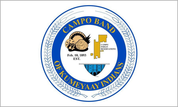 Mission Indians Campo Band Tribal Flag