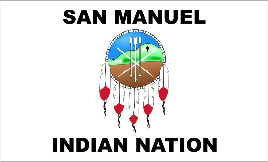San Manuel Tribal Flag