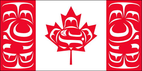 Canadian Native Flag