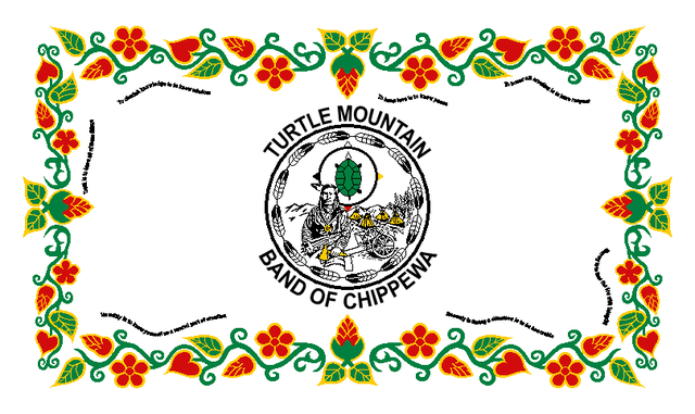 Turtle Mountain Band of Chippewa Flag | Native American Flags for Sale Online