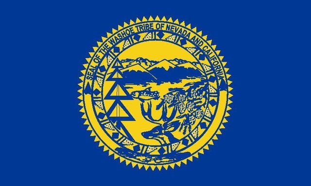 Washoe Tribe of Nevada & California Flag | Native American Flags for Sale Online