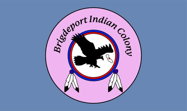 Bridgeport Indian Colony Flag | Native American Flags for Sale Online