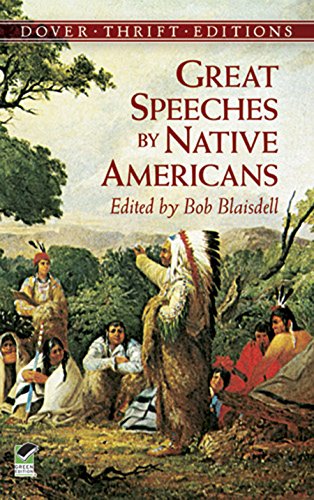 Great Speeches by Native Americans (Dover Thrift Editions) | Buy Book Now at Indigenous Peoples Resources