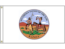 Kaw Tribe Flag | Native American Flags for Sale Online