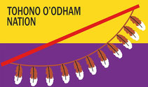 Tohono O’odham Tribe Flag | Native American Flags for Sale Online