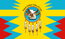 Paiute Indian Tribe of Utah Tribal Flag | Native American Flags for Sale Online